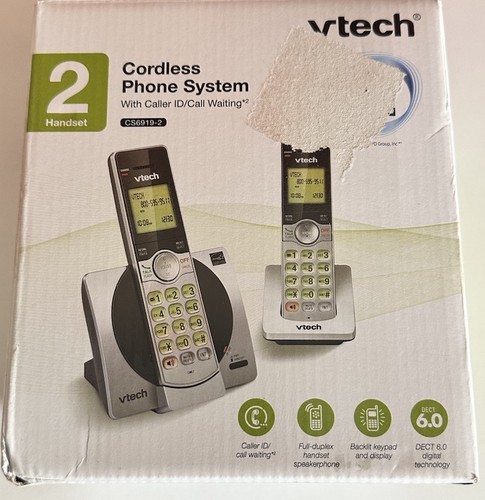 Vtech cs6919 dect - vtech, 6.0